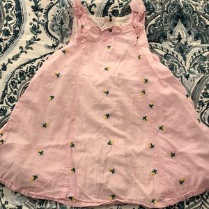 Light pink gingham Matilda Jane dress